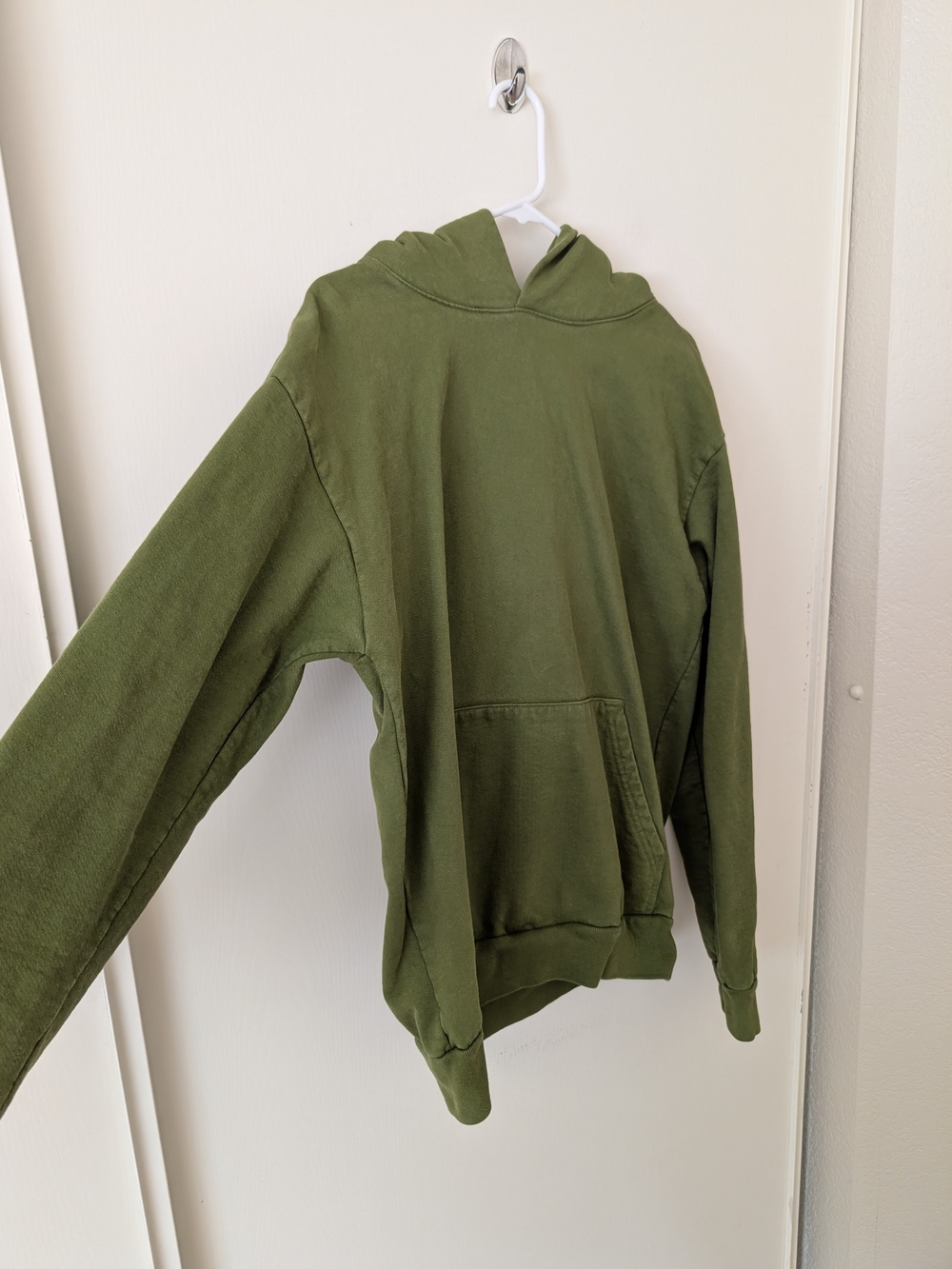 Talentless Mens Medium Green Hoodie 100% Cotton Streetwear Loungewear Athletic - Picture 3 of 6